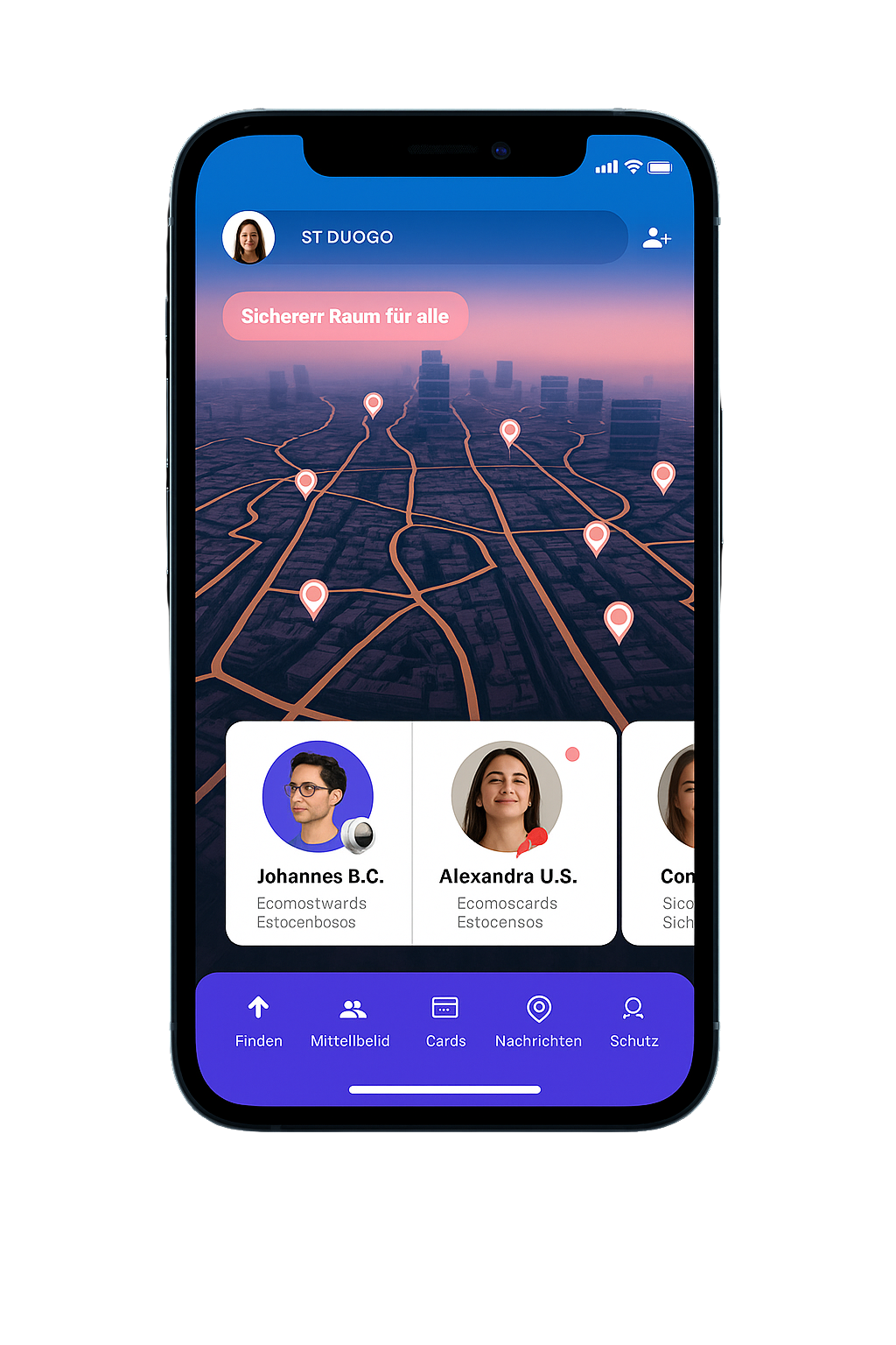 City-Flock App - Sichere Community für alle